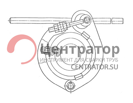 Центратор эксцентриковый Ж08А8052 159-219 мм